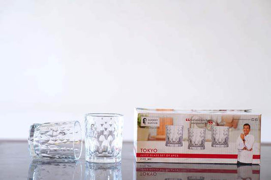 CALRO JUICE GLASS 230 ML 6 PC SK